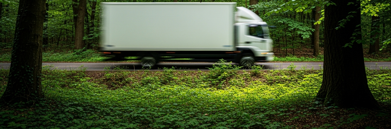 Crescimento da logística verde com redução de emissões de carbono